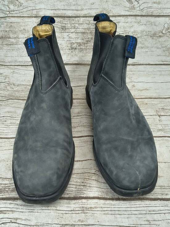 Blundstone Dress Chelsea Boots Rustic Black / Charcoal Nubuck - Men’s Size AU 10 main image 4